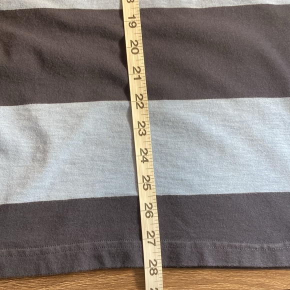 EUC Marithe Francois Girbaud Mens XXL Blue Striped Polo - Picture 9 of 10